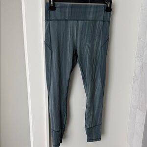 lululemon athletica Blue Leggings